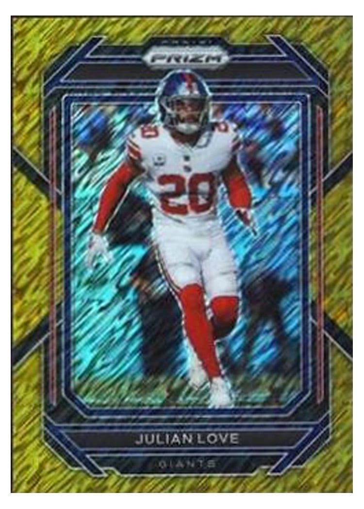 2022 Panini Prizm Base Set Julian Love #220 card