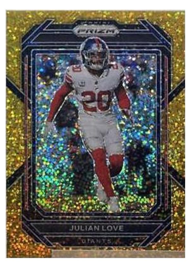 2022 Panini Prizm Base Set Julian Love #220 card