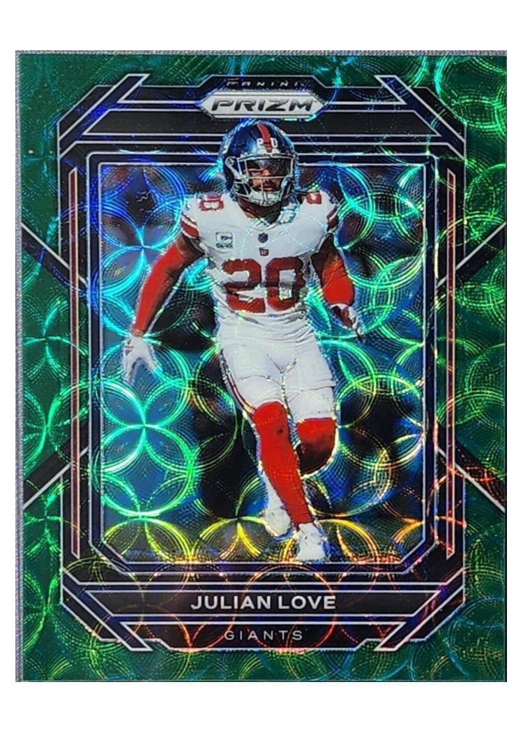 2022 Panini Prizm Base Set Julian Love #220 card