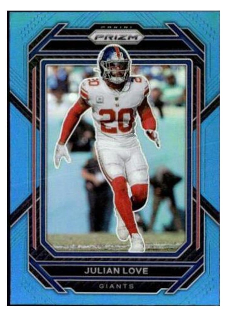 2022 Panini Prizm Base Set Julian Love #220 card