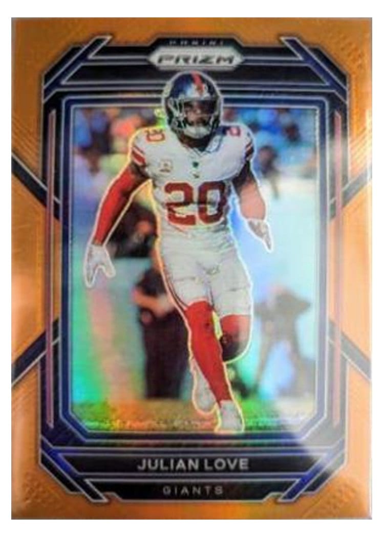 2022 Panini Prizm Base Set Julian Love #220 card