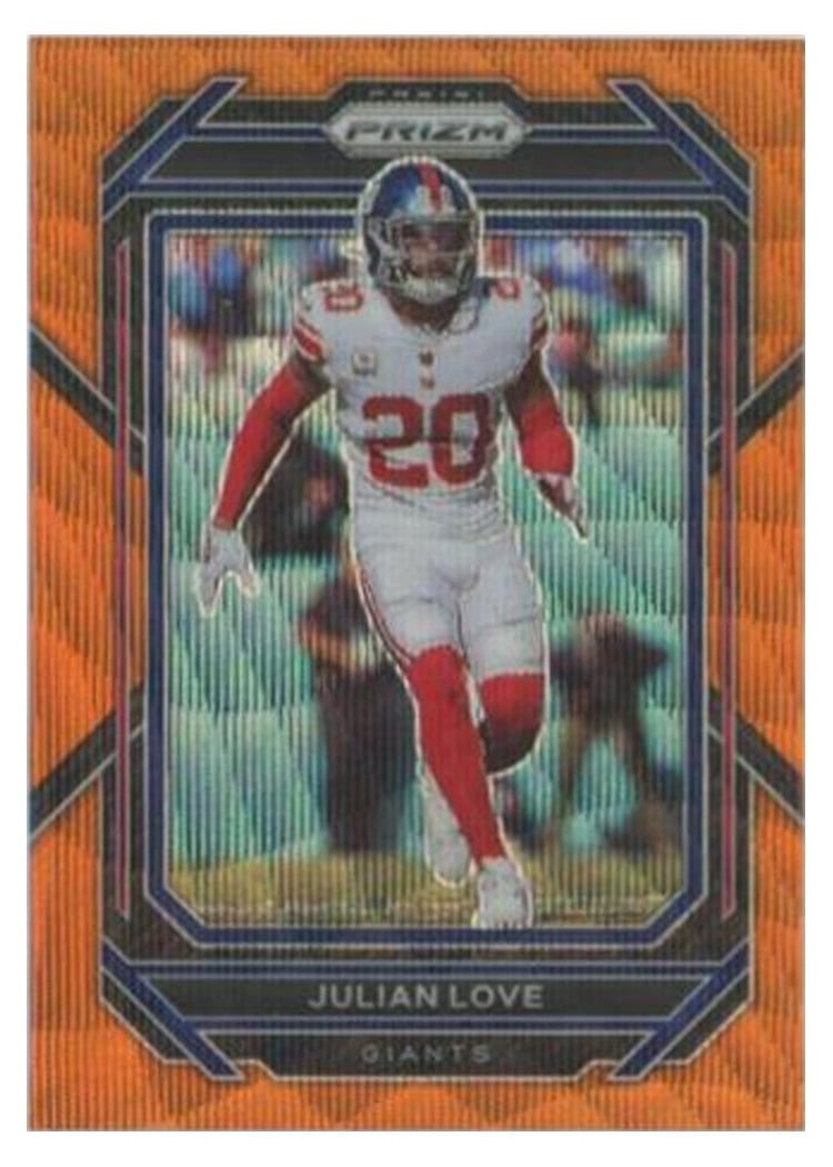 2022 Panini Prizm Base Set Julian Love #220 card
