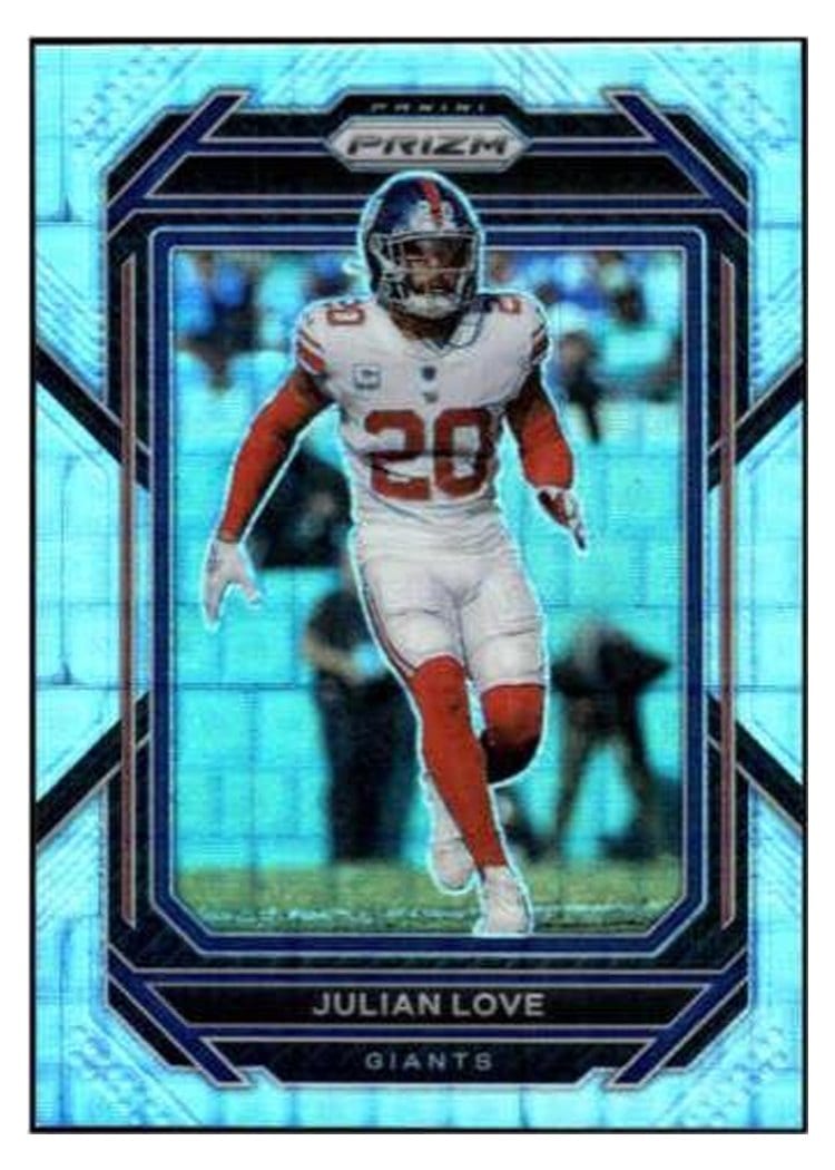 2022 Panini Prizm Base Set Julian Love #220 card