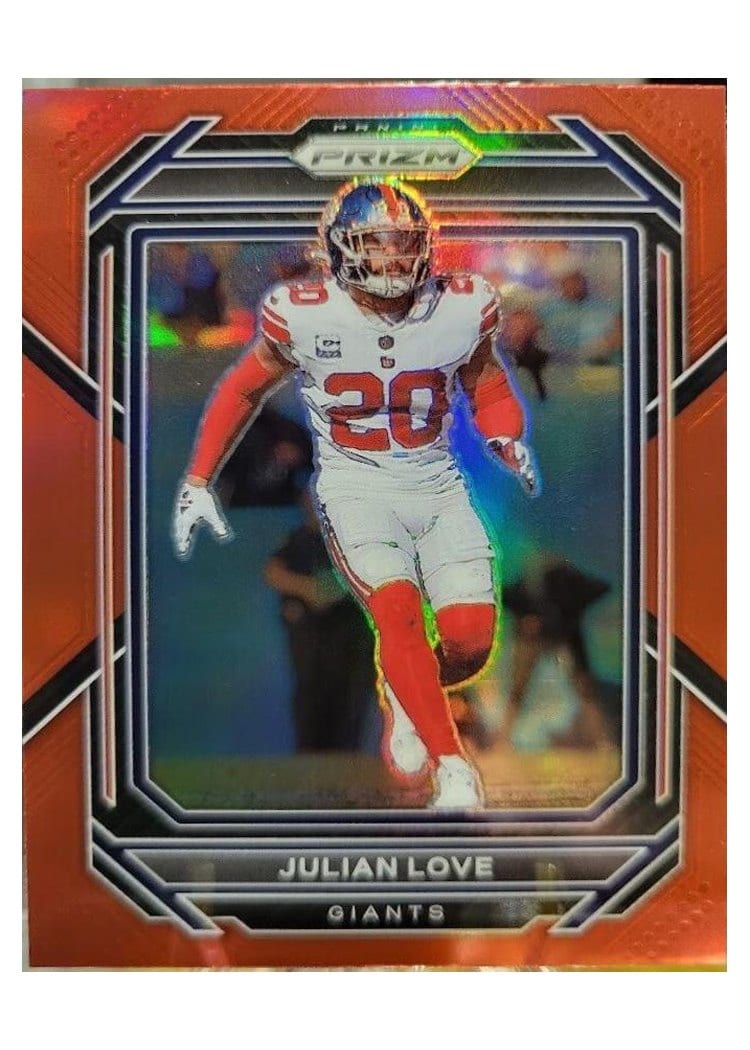 2022 Panini Prizm Base Set Julian Love #220 card