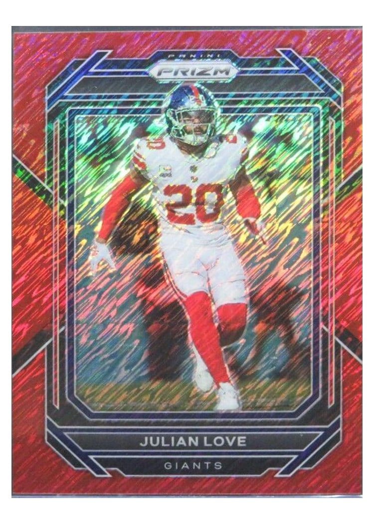 2022 Panini Prizm Base Set Julian Love #220 card