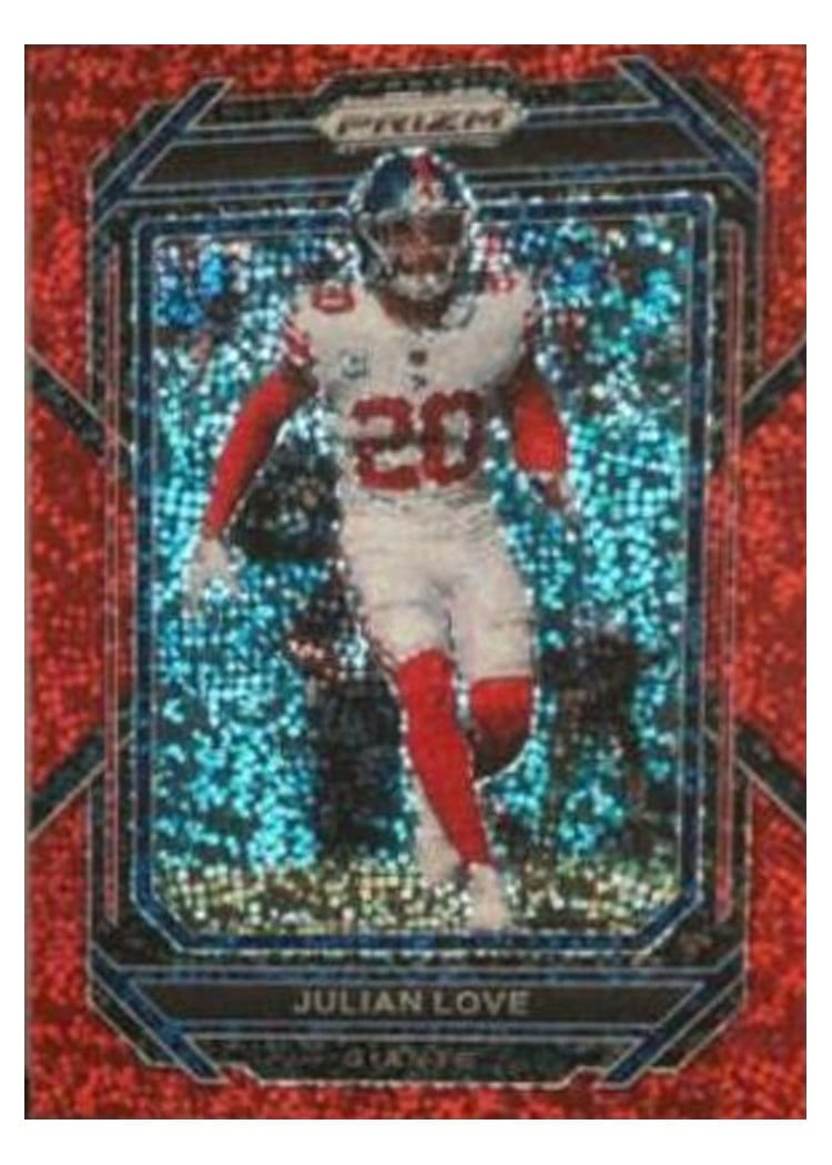 2022 Panini Prizm Base Set Julian Love #220 card