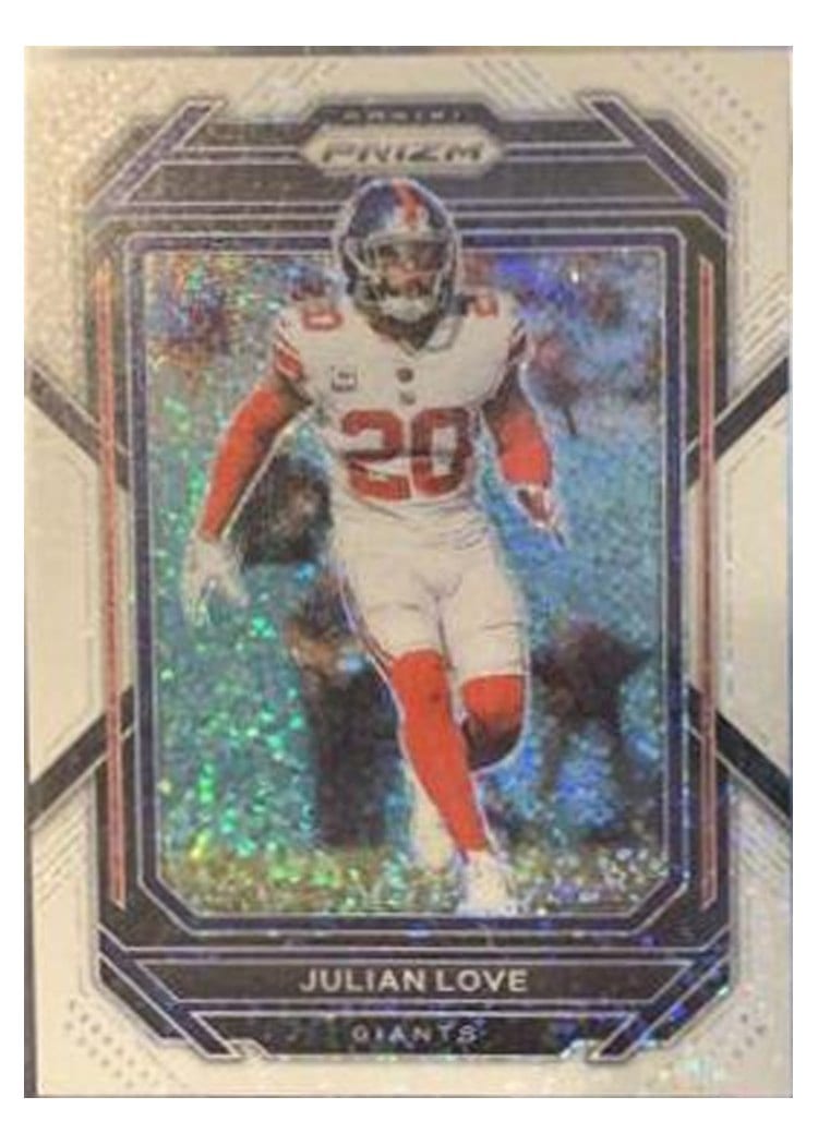 2022 Panini Prizm Base Set Julian Love #220 card