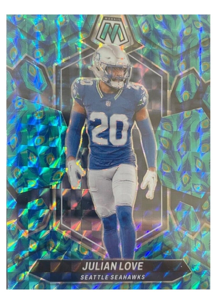 2024 Panini Mosaic Base Set Julian Love #203 card