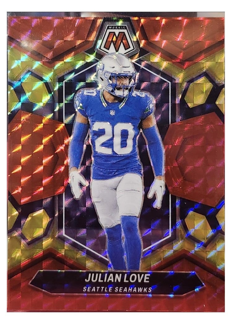 2024 Panini Mosaic Base Set Julian Love #203 card
