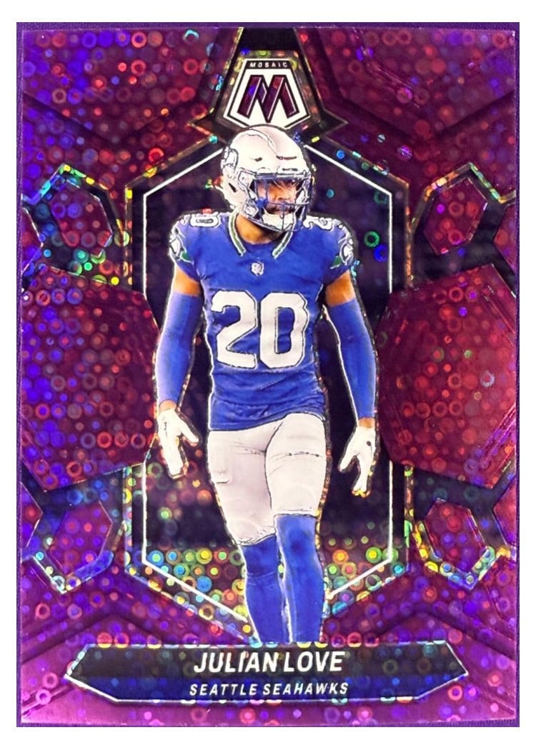 2024 Panini Mosaic Base Set Julian Love #203 card