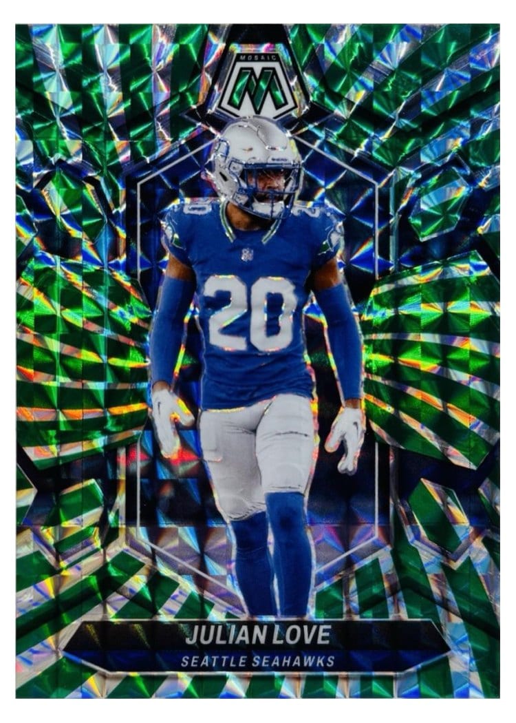 2024 Panini Mosaic Base Set Julian Love #203 card