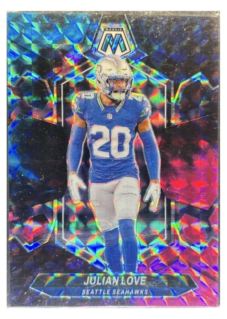 2024 Panini Mosaic Base Set Julian Love #203 card