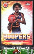 2022 Topps Chrome McDonald's All American Hoopers Julian Phillips #HS-15 card