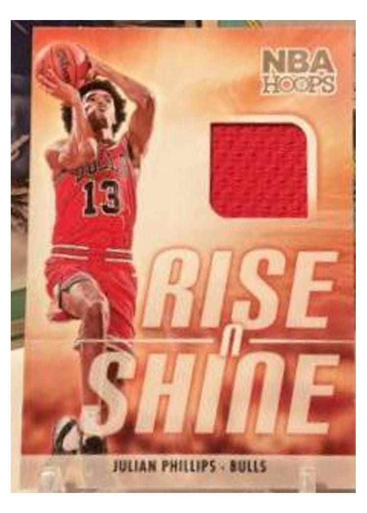 2023-24 Hoops Rise n Shine Julian Phillips #RS-PHIL card