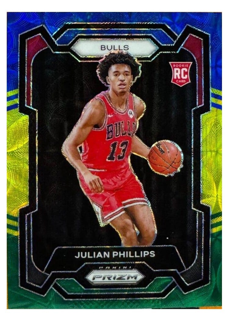 2023-24 Panini Prizm Base Set Julian Phillips #125 card