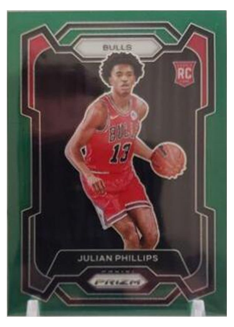 2023-24 Panini Prizm Base Set Julian Phillips #125 card