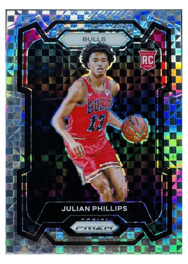 2023-24 Panini Prizm Base Set Julian Phillips Lucky Envelopes #125 card