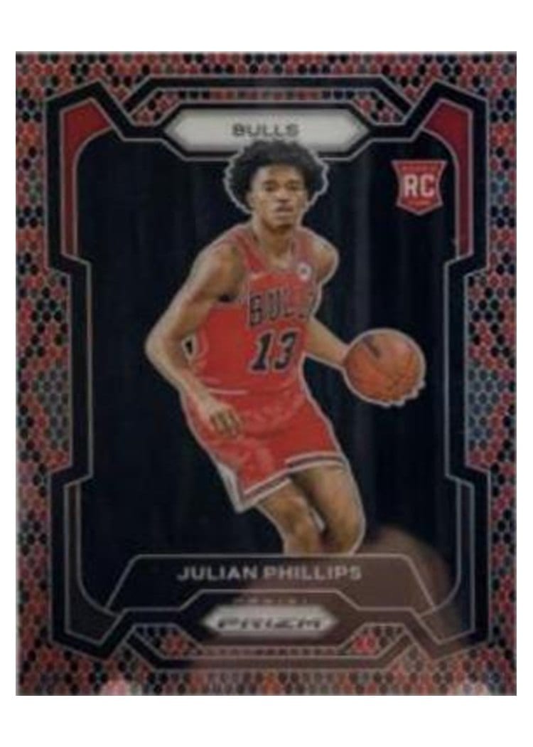 2023-24 Panini Prizm Base Set Julian Phillips #125 card