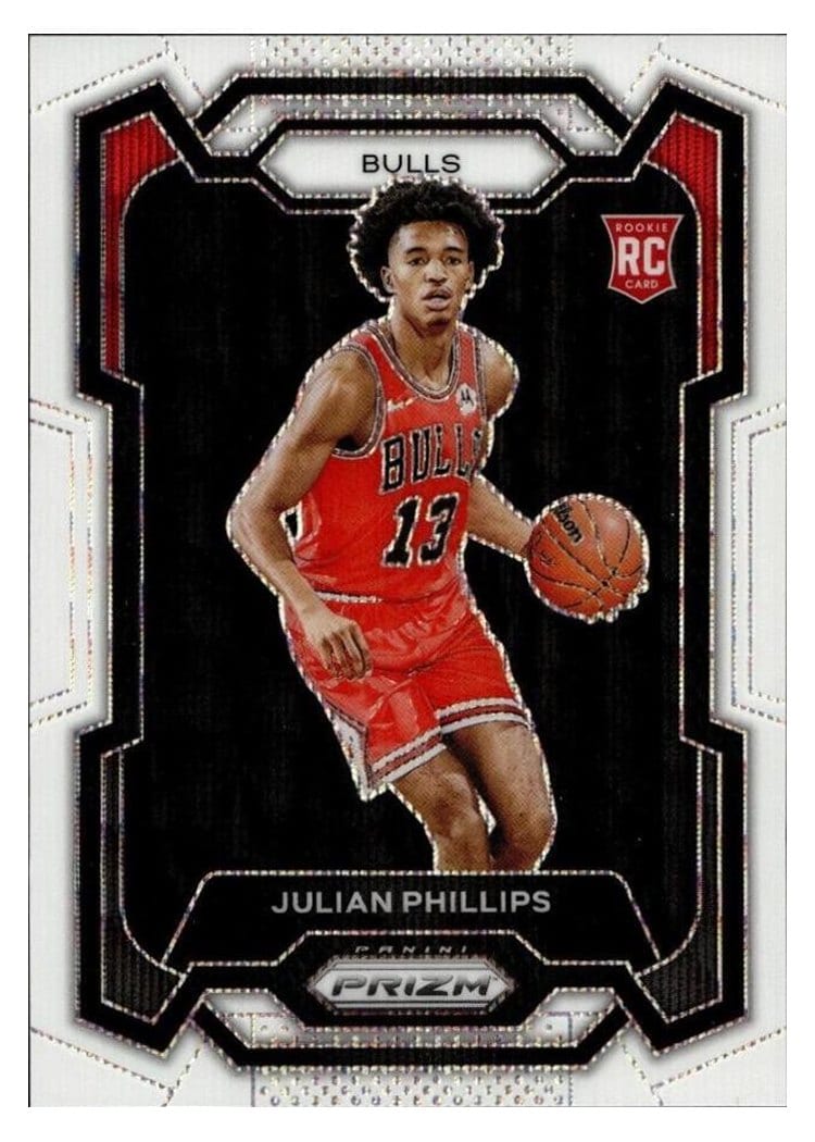 2023-24 Panini Prizm Base Set Julian Phillips #125 card