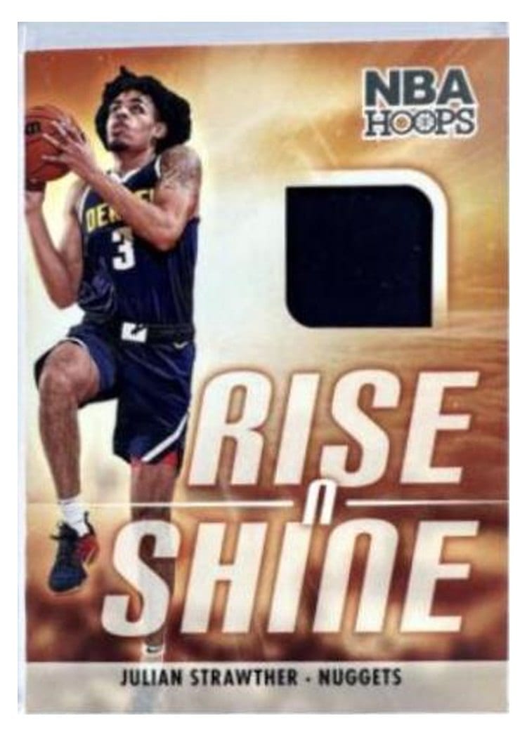 2023-24 Hoops Rise n Shine Julian Strawther #RS-STR card