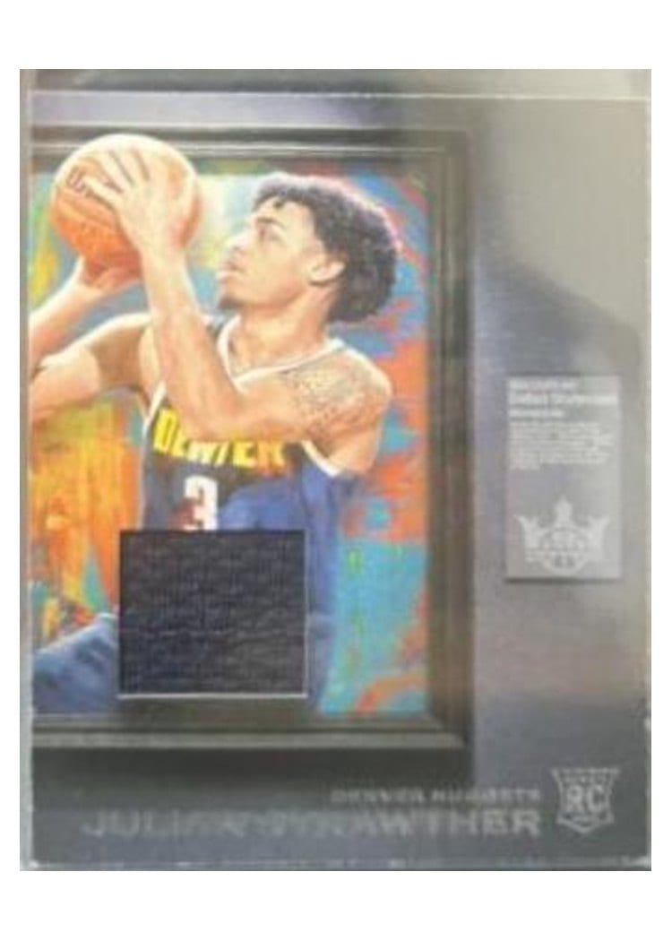 2023-24 Panini Court Kings Debut Showcase Memorabilia Julian Strawther #DSM-STW card
