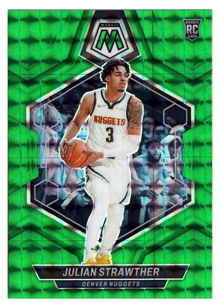 2023-24 Panini Mosaic Base Set Julian Strawther #214 card