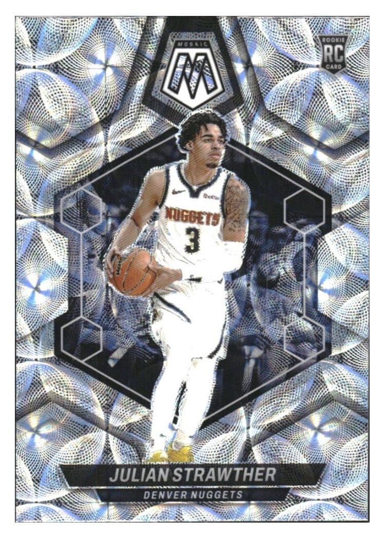 2023-24 Panini Mosaic Base Set Julian Strawther #214 card