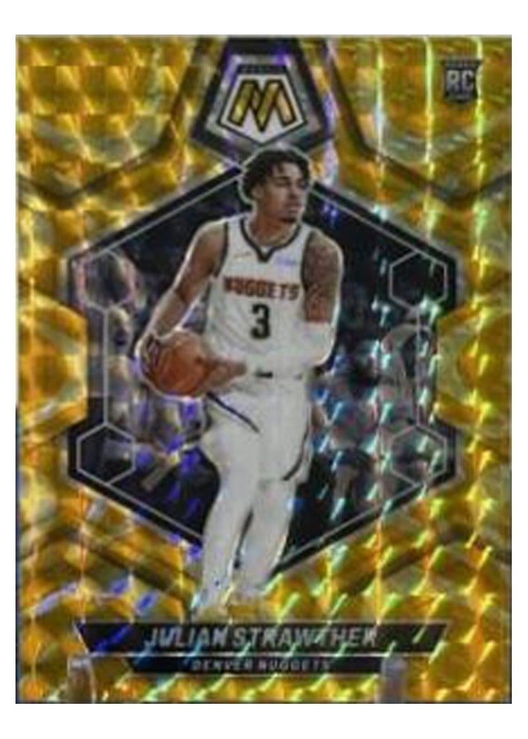 2023-24 Panini Mosaic Base Set Julian Strawther #214 card