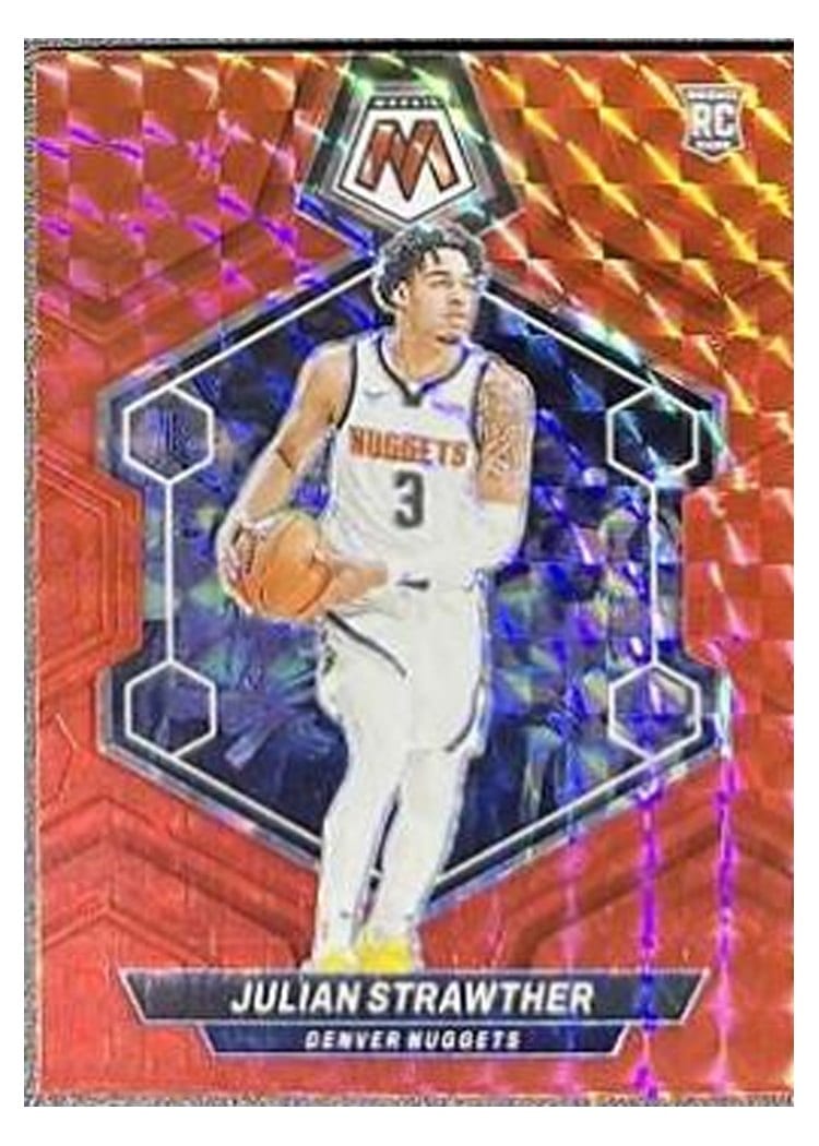 2023-24 Panini Mosaic Base Set Julian Strawther #214 card