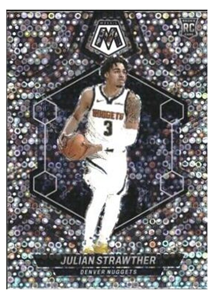 2023-24 Panini Mosaic Base Set Julian Strawther #214 card
