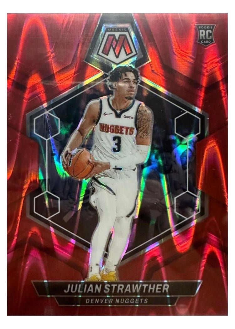 2023-24 Panini Mosaic Base Set Julian Strawther #214 card