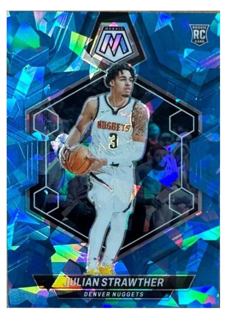 2023-24 Panini Mosaic Base Set Julian Strawther #214 card