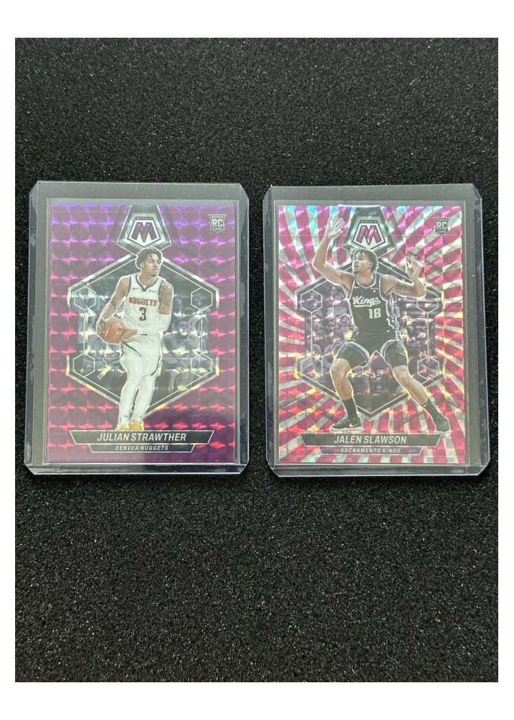 2023-24 Panini Mosaic Base Set Julian Strawther #214 card