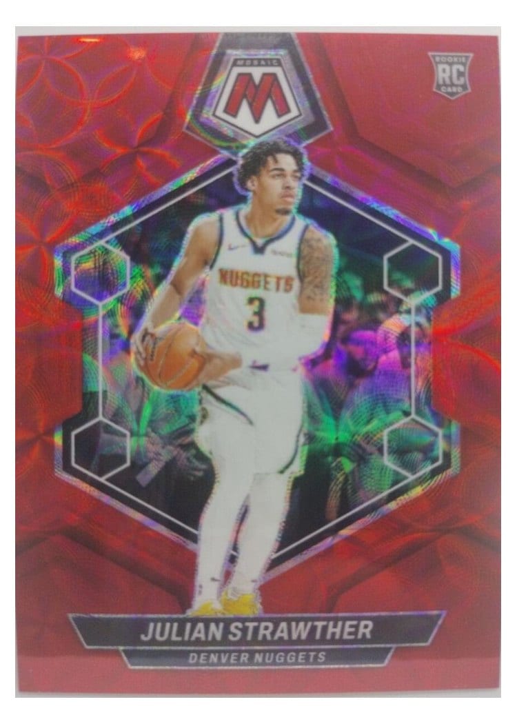 2023-24 Panini Mosaic Base Set Julian Strawther #214 card