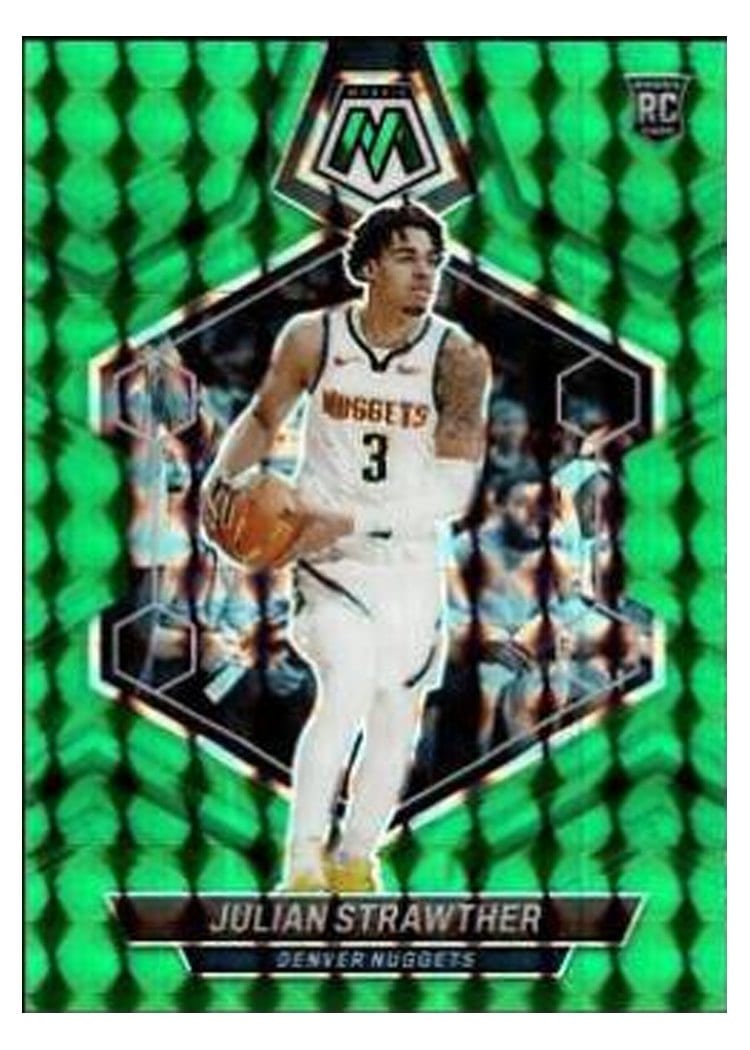2023-24 Panini Mosaic Base Set Julian Strawther #214 card