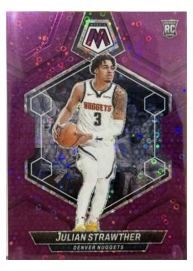 2023-24 Panini Mosaic Base Set Julian Strawther #214 card