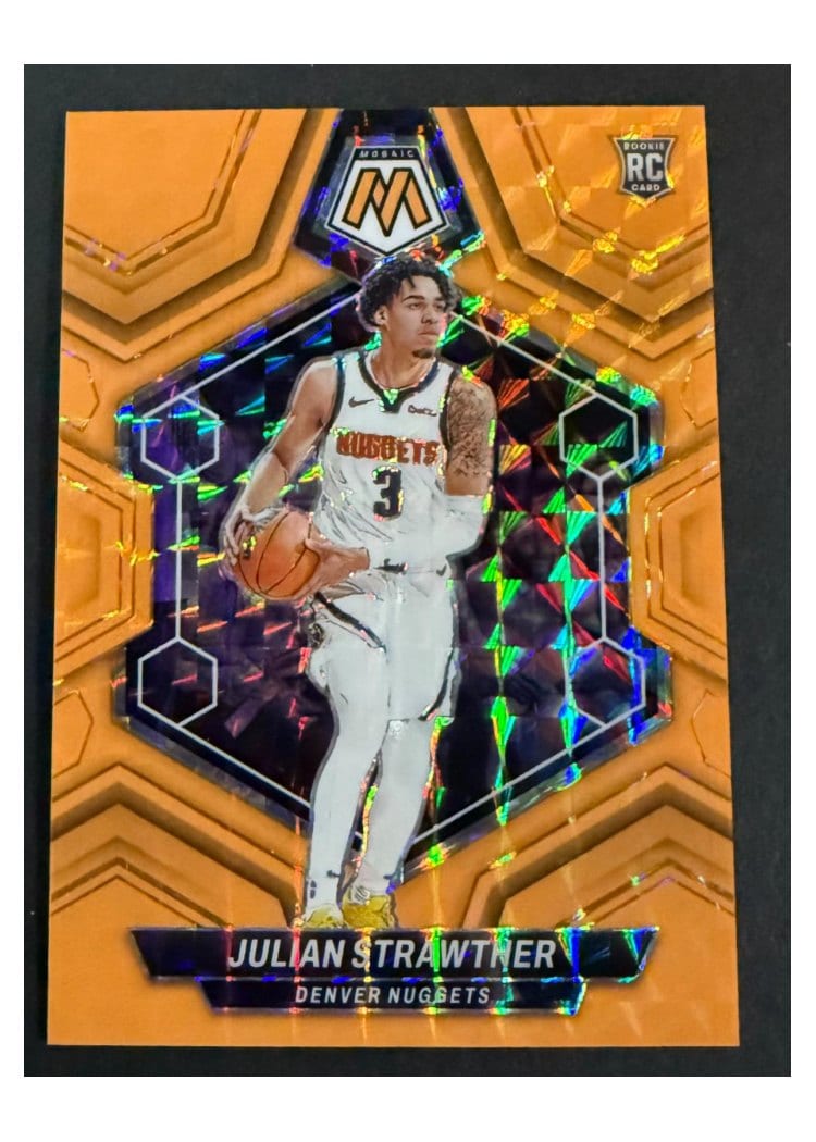 2023-24 Panini Mosaic Base Set Julian Strawther #214 card