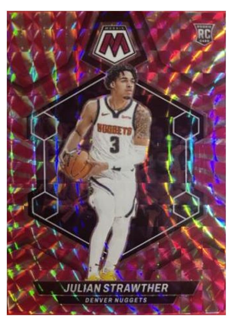 2023-24 Panini Mosaic Base Set Julian Strawther #214 card