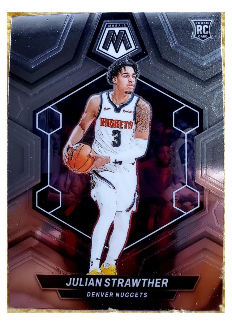 2023-24 Panini Mosaic Base Set Julian Strawther #214 card
