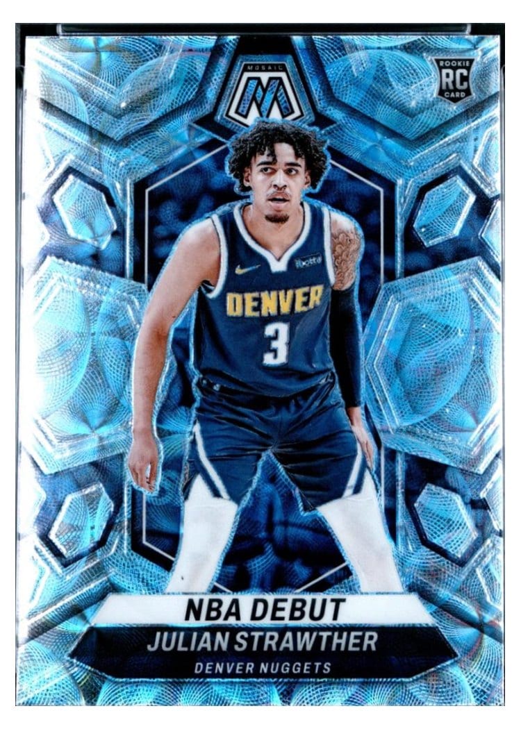2023-24 Panini Mosaic Base Set Julian Strawther #256 card