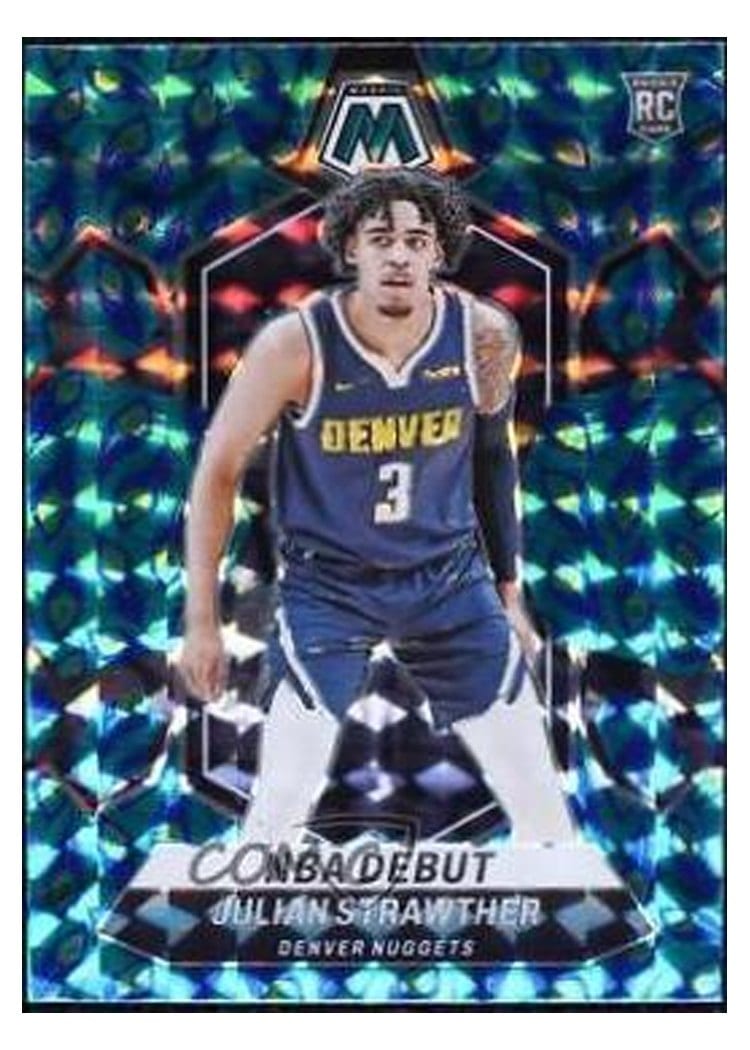 2023-24 Panini Mosaic Base Set Julian Strawther #256 card