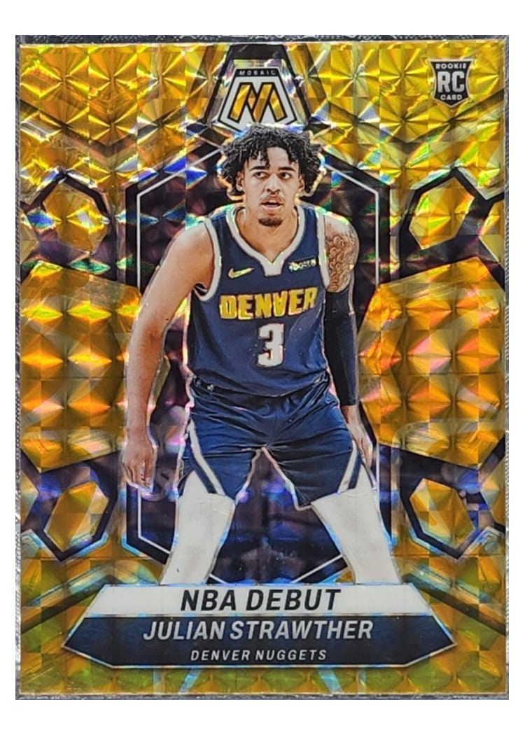 2023-24 Panini Mosaic Base Set Julian Strawther #256 card