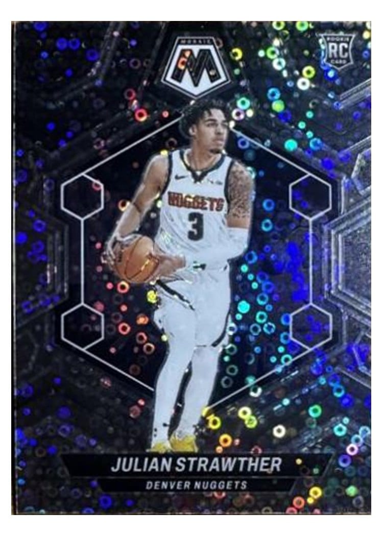 2023-24 Panini Mosaic Base Set Julian Strawther #256 card