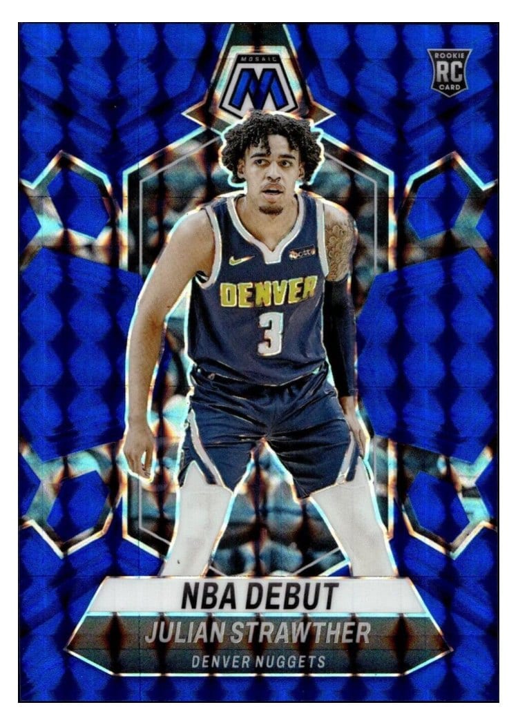 2023-24 Panini Mosaic Base Set Julian Strawther #256 card