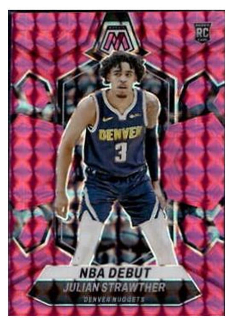 2023-24 Panini Mosaic Base Set Julian Strawther #256 card