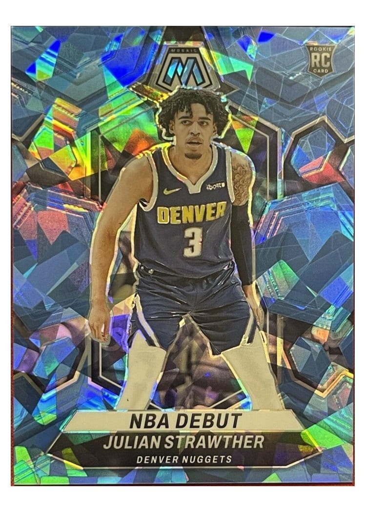 2023-24 Panini Mosaic Base Set Julian Strawther #256 card