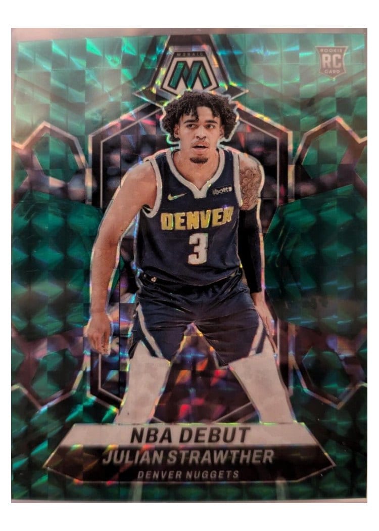 2023-24 Panini Mosaic Base Set Julian Strawther #256 card