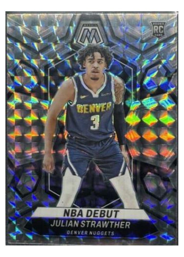 2023-24 Panini Mosaic Base Set Julian Strawther #256 card