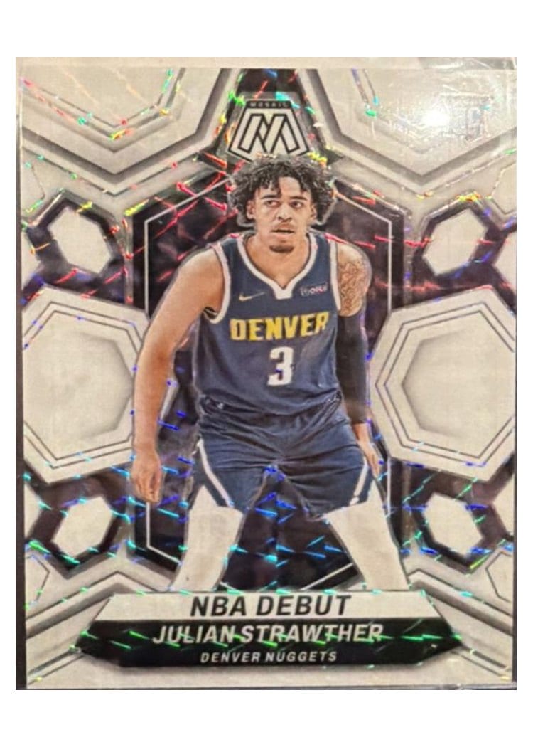 2023-24 Panini Mosaic Base Set Julian Strawther #256 card