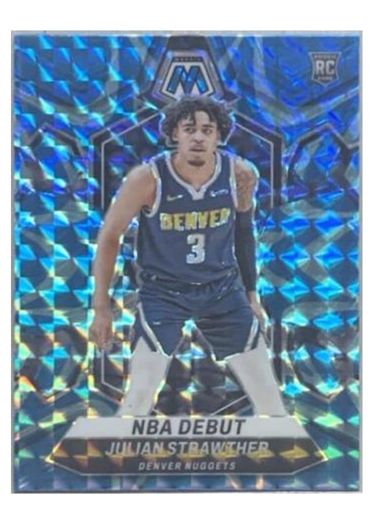 2023-24 Panini Mosaic Base Set Julian Strawther #256 card